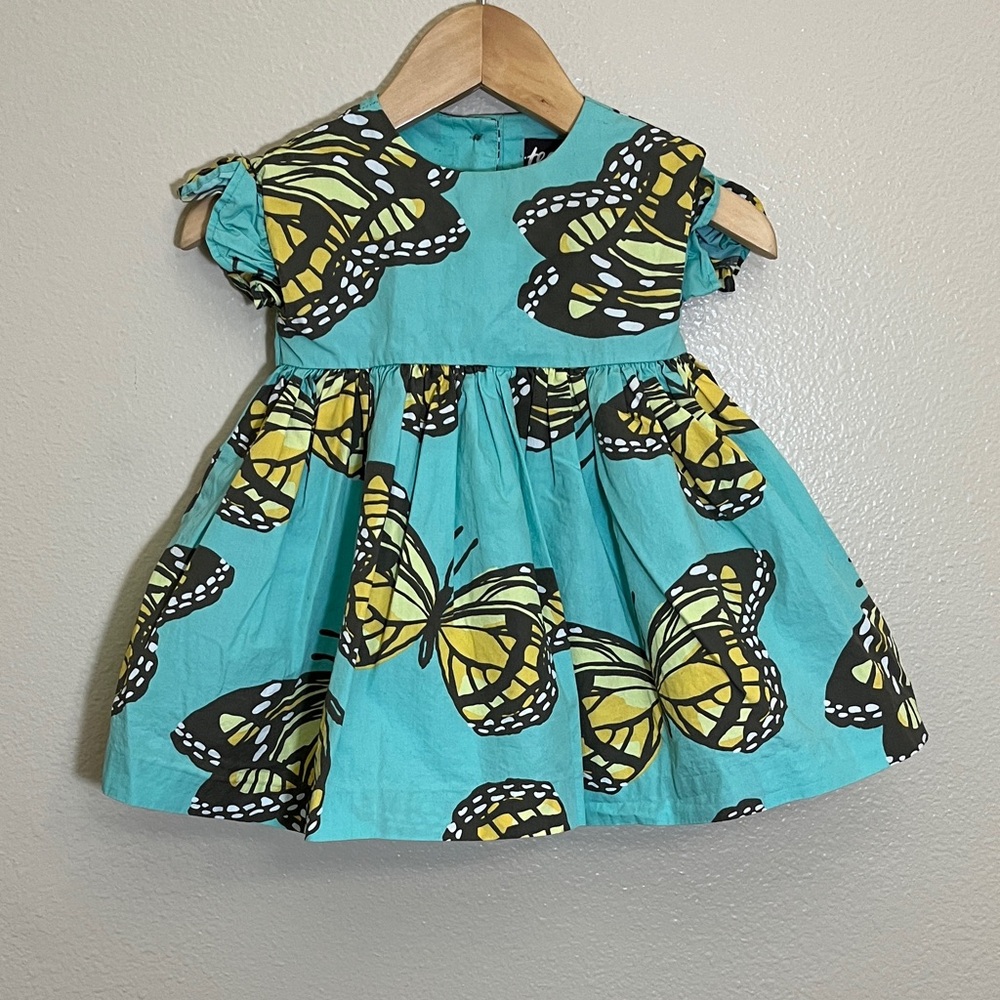 Tea Collection Butterfly Print Dress